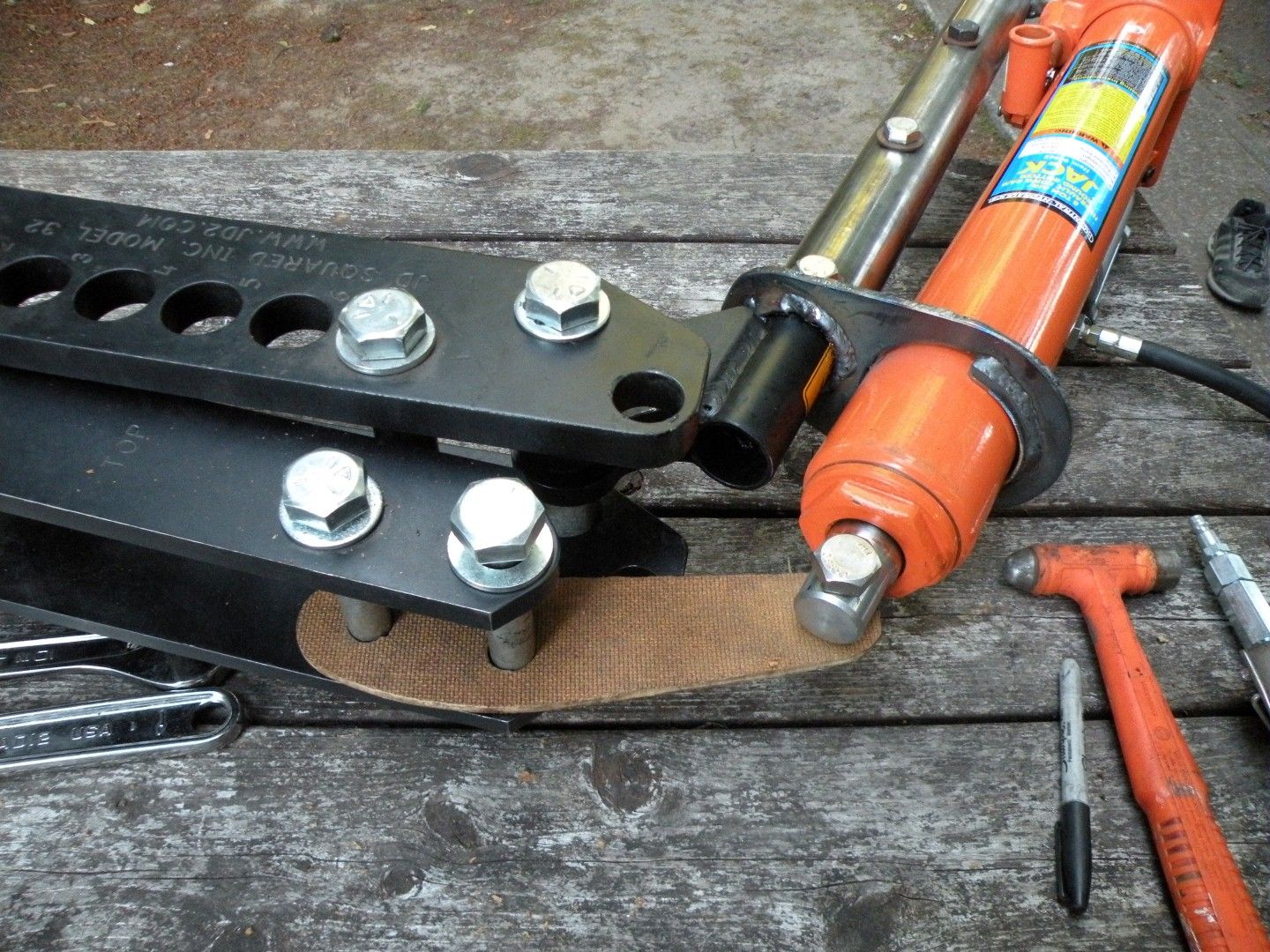 JD2 Tube Bender Hydraulic Conversion The 1947 Present Chevrolet